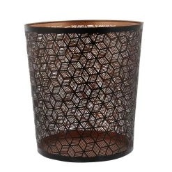 Hot Sale 👍 10" Black Metal Contemporary Small Waste Bin by Ivory and Iris 👍