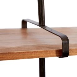 Brand new 😍 37" Brown Wood Industrial Wall Shelf by Ivory and Iris 🎉 -Cheap Ivory and Iris Store D364352S 4