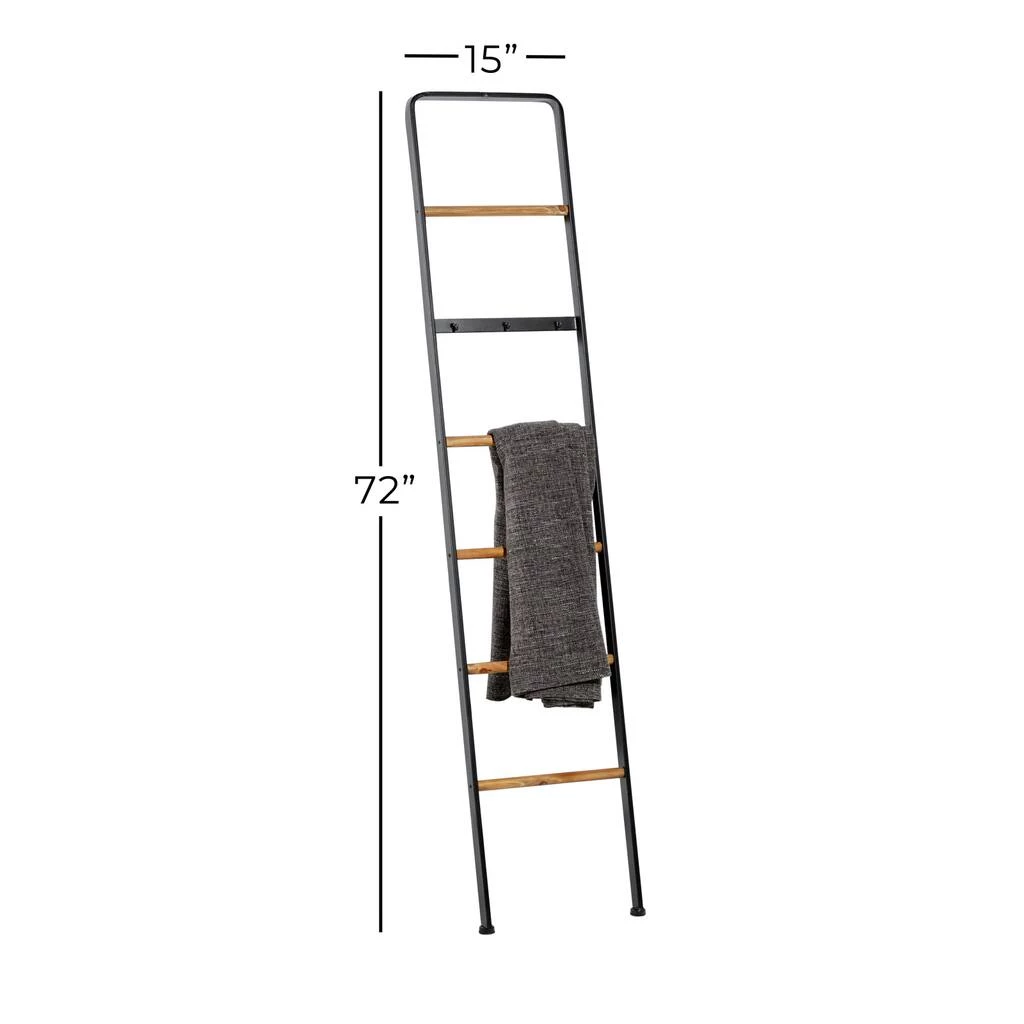 Best deal β¨ 72" Black Metal Contemporary Ladder by Ivory and Iris π 6 Best deal β¨ 72" Black Metal Contemporary Ladder by Ivory and Iris π - Image 6