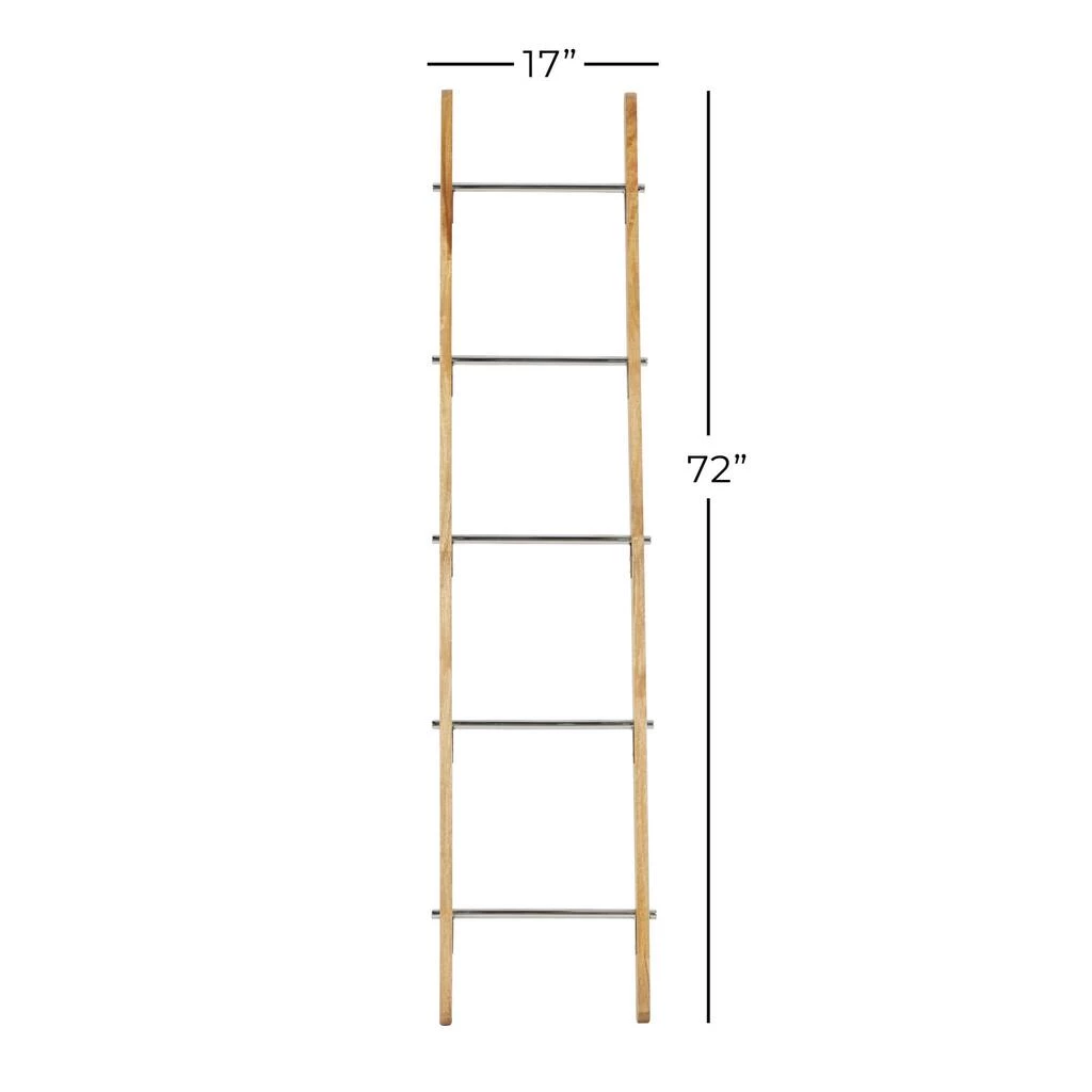 Best deal π― 72" Brown Stainless Steel Contemporary Ladder by Ivory and Iris π― 7 Best deal π― 72" Brown Stainless Steel Contemporary Ladder by Ivory and Iris π― - Image 7