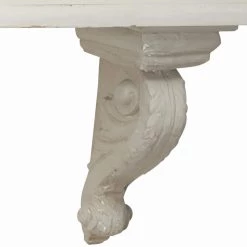 Top 10 🔥 40" White Wood Farmhouse Wall Shelf by Ivory and Iris 🧨 -Cheap Ivory and Iris Store D364365S 3