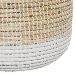 Discount 👏 Brown Sea Grass Contemporary Storage Basket Set by Ivory and Iris 💯 -Cheap Ivory and Iris Store D364367S 4