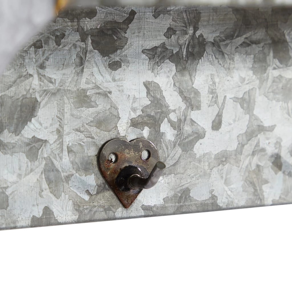 Best reviews of 𧨠Silver Metal Farmhouse Wall Shelf by Ivory and Iris π 3 Best reviews of 𧨠Silver Metal Farmhouse Wall Shelf by Ivory and Iris π - Image 3