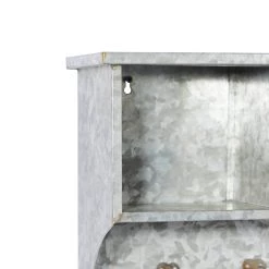 Best reviews of 𧨠Silver Metal Farmhouse Wall Shelf by Ivory and Iris π 11 Best reviews of 𧨠Silver Metal Farmhouse Wall Shelf by Ivory and Iris π -Cheap Ivory and Iris Store D364375S 4