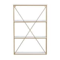 Brand new π Gold Glam Wall Shelves by Ivory and Iris β 9 Brand new π Gold Glam Wall Shelves by Ivory and Iris β -Cheap Ivory and Iris Store D364376S 4
