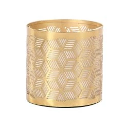 Deals 😍 4" Gold Iron Glam Pencil Holder by Ivory and Iris 🤩 -Cheap Ivory and Iris Store D364384S 2