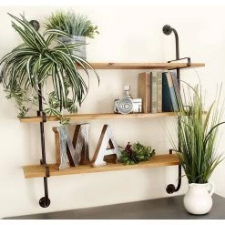 Brand new π Brown 3-Tier Industrial Wood Wall Shelf by Ivory and Iris π₯ 13 Brand new π Brown 3-Tier Industrial Wood Wall Shelf by Ivory and Iris π₯ -Cheap Ivory and Iris Store D364386S 7