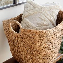 Buy 🌟 Brown Sea Grass Contemporary Storage Basket by Ivory and Iris 👏 -Cheap Ivory and Iris Store D364392S 6