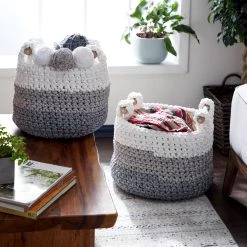 Coupon 😍 Gray Polyester Country Storage Basket Set by Ivory and Iris 🔔 -Cheap Ivory and Iris Store D364409S 9