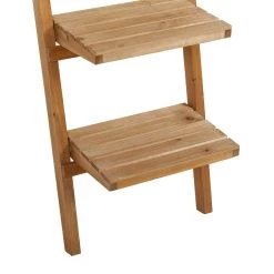 Discount 😍 71" Brown Wood Farmhouse Wall Shelf by Ivory and Iris 😀 -Cheap Ivory and Iris Store D364416S 3