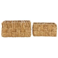 Wholesale 💯 Brown Jute Natural Storage Basket Set by Ivory and Iris ✔️ -Cheap Ivory and Iris Store D364425S 5