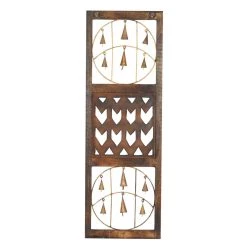 Wholesale 👍 36" Brown Metal Farmhouse Wall Decor, 3ct. by Ivory and Iris ✨ -Cheap Ivory and Iris Store D365277S 7