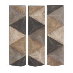 Top 10 🧨 36" Brown Wood Farmhouse Abstract Wall Decor, 3ct. by Ivory and Iris 🔔
