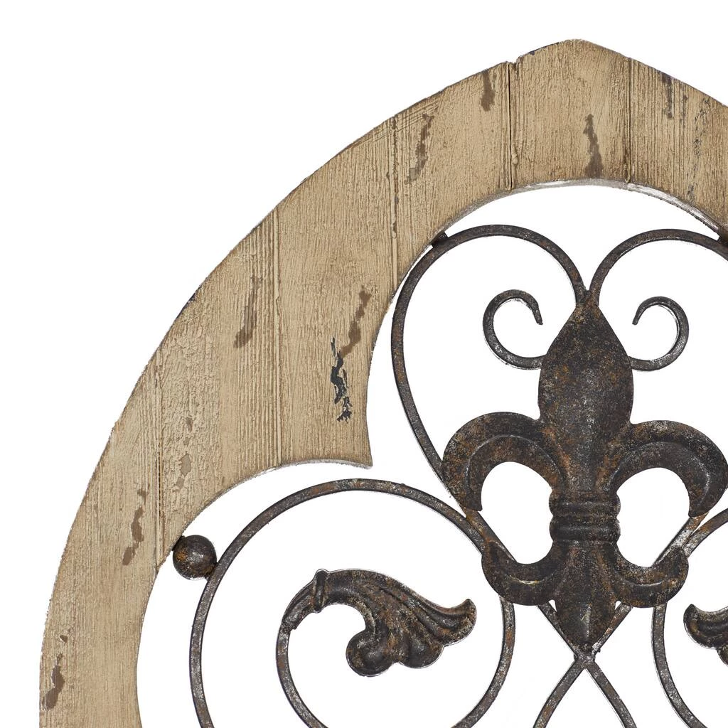 Flash Sale π 50" Brown Rustic Metal & Wood Arched Gate Wall Décor by Ivory and Iris π€© 3 Flash Sale π 50" Brown Rustic Metal & Wood Arched Gate Wall Décor by Ivory and Iris π€© - Image 3