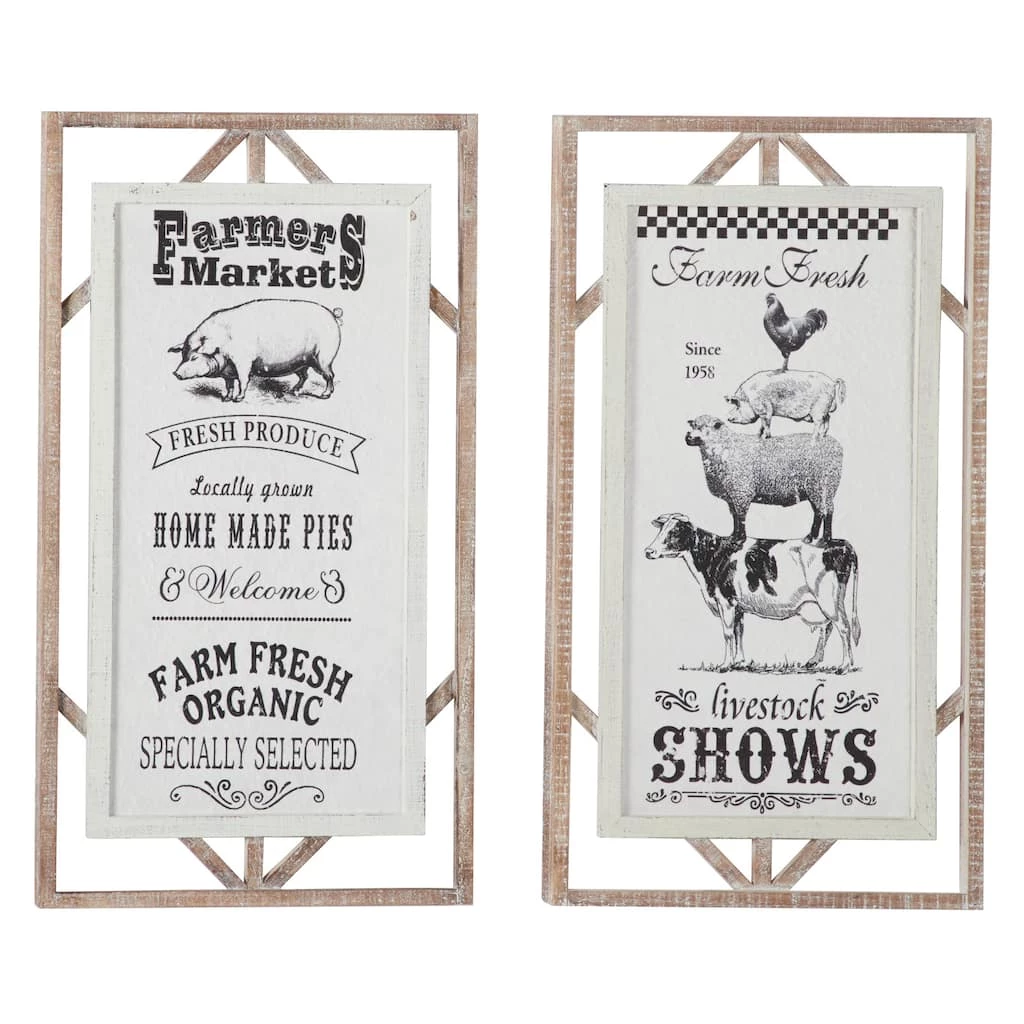 Top 10 β€οΈ White Wood Farmhouse Wall Décor Sign Set by Ivory and Iris π 1 Top 10 β€οΈ White Wood Farmhouse Wall Décor Sign Set by Ivory and Iris π