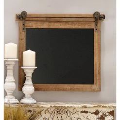 Flash Sale 👏 Brown Wall Mounted Chalkboard by Ivory and Iris 😍 -Cheap Ivory and Iris Store D365317S 10