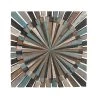 Wholesale 🎁 36" Multicolor Radial Wood Wall Décor by Ivory and Iris 🥰