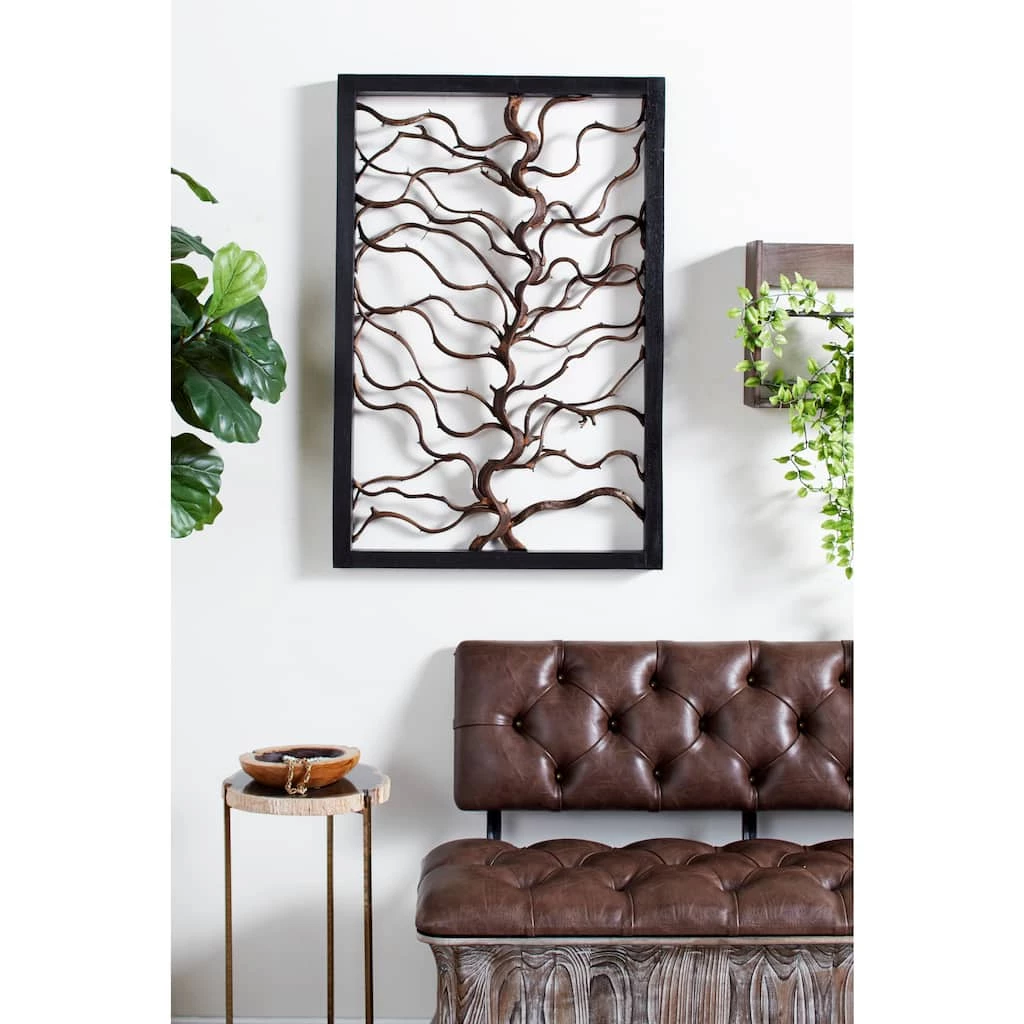 Best reviews of 🤩 Black & Brown Rustic Teak Wood Wall Décor by Ivory and Iris ⭐ 6 Best reviews of 🤩 Black & Brown Rustic Teak Wood Wall Décor by Ivory and Iris ⭐ - Image 6