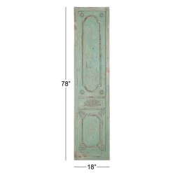 Deals 👍 78" Green Farmhouse Floral Wood Wall Décor by Ivory and Iris 🤩 -Cheap Ivory and Iris Store D365333S 7