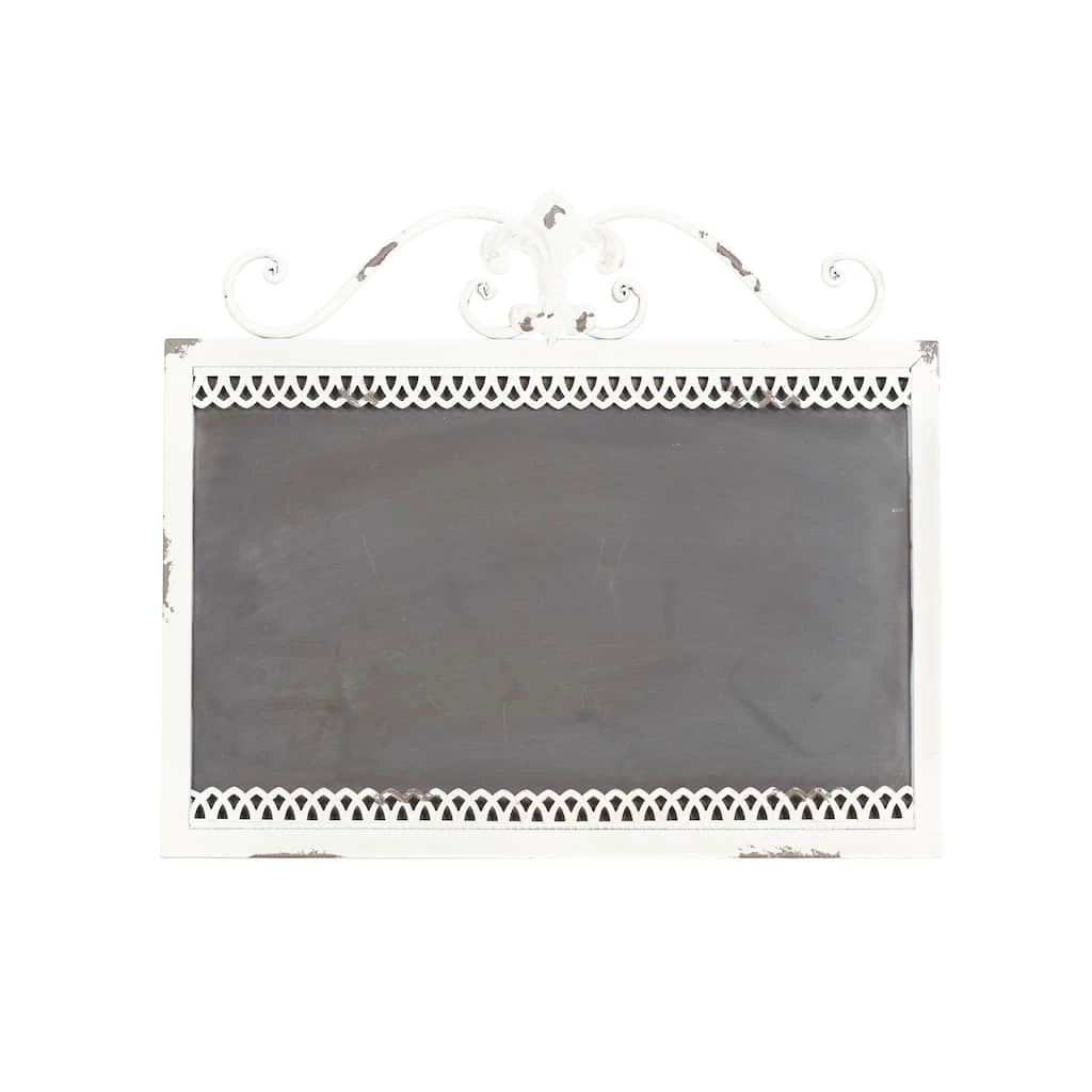 Cheapest βοΈ 22" White Metal Farmhouse Hanging Magnet Board by Ivory and Iris π 1 Cheapest βοΈ 22" White Metal Farmhouse Hanging Magnet Board by Ivory and Iris π