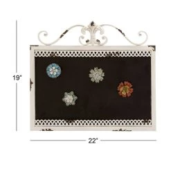 Cheapest βοΈ 22" White Metal Farmhouse Hanging Magnet Board by Ivory and Iris π 14 Cheapest βοΈ 22" White Metal Farmhouse Hanging Magnet Board by Ivory and Iris π -Cheap Ivory and Iris Store D365360S 7