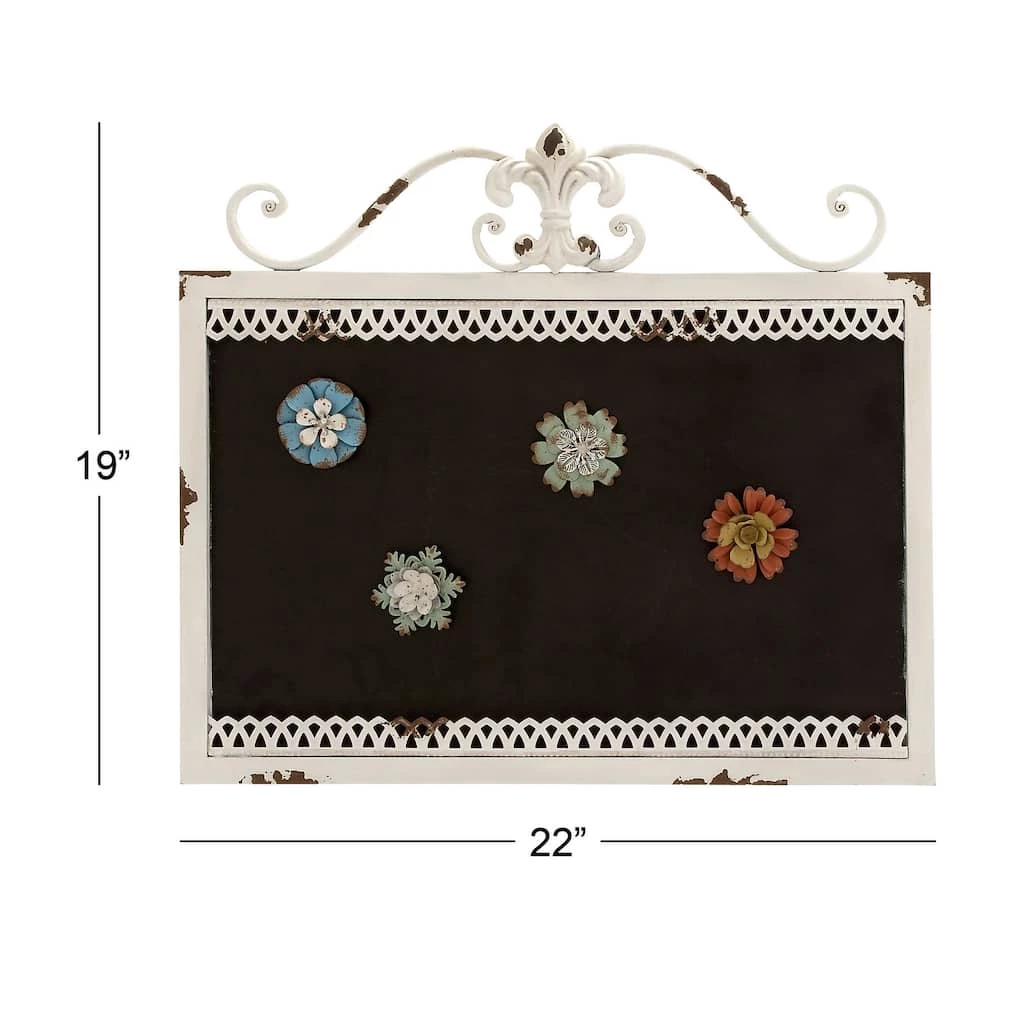Cheapest βοΈ 22" White Metal Farmhouse Hanging Magnet Board by Ivory and Iris π 7 Cheapest βοΈ 22" White Metal Farmhouse Hanging Magnet Board by Ivory and Iris π - Image 7