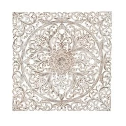 Cheapest 👏 36" Brown Traditional Floral Wood Wall Decor by Ivory and Iris 🧨