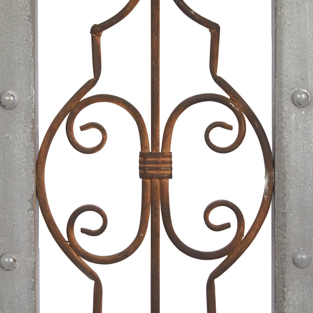 Coupon π 20" Gray Traditional Ornamental Wood Wall Decor by Ivory and Iris π 3 Coupon π 20" Gray Traditional Ornamental Wood Wall Decor by Ivory and Iris π - Image 3