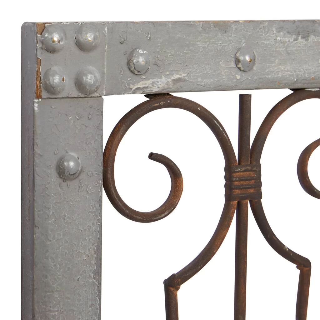 Coupon π 20" Gray Traditional Ornamental Wood Wall Decor by Ivory and Iris π 4 Coupon π 20" Gray Traditional Ornamental Wood Wall Decor by Ivory and Iris π - Image 4