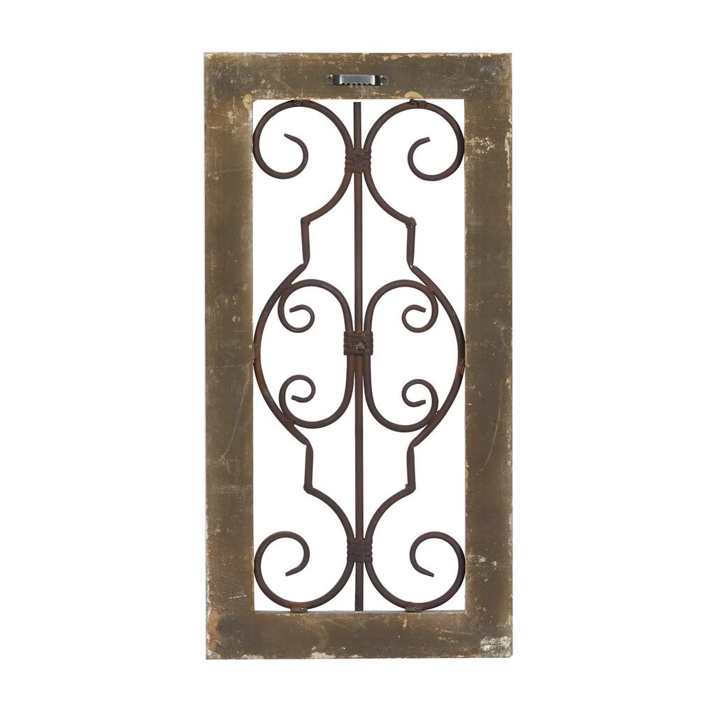 Coupon π 20" Gray Traditional Ornamental Wood Wall Decor by Ivory and Iris π 5 Coupon π 20" Gray Traditional Ornamental Wood Wall Decor by Ivory and Iris π - Image 5