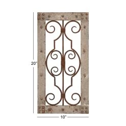 Coupon π 20" Gray Traditional Ornamental Wood Wall Decor by Ivory and Iris π 15 Coupon π 20" Gray Traditional Ornamental Wood Wall Decor by Ivory and Iris π -Cheap Ivory and Iris Store D365366S 7