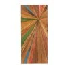 Deals 🎁 39" Brown Rustic Abstract Teak Wood Wall Decor by Ivory and Iris 👏
