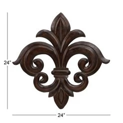 Best Pirce π 24" Brown Traditional Ornamental Wood Wall Decor by Ivory and Iris β 17 Best Pirce π 24" Brown Traditional Ornamental Wood Wall Decor by Ivory and Iris β -Cheap Ivory and Iris Store D365381S 8