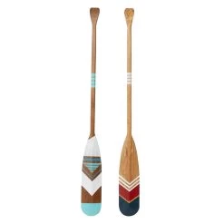 Buy 😀 55" Brown Wood Coastal Oars Wall Decor, 2ct. by Ivory and Iris 😍