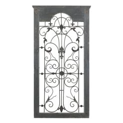 Buy ❤️ 51" White Metal Rustic Ornamental Wall Decor by Ivory and Iris 🥰 -Cheap Ivory and Iris Store D365389S 6