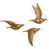 Flash Sale 🌟 Gold Polystone Coastal Birds Wall Decor Set by Ivory and Iris ⌛