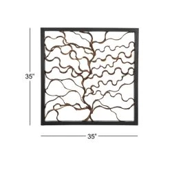 Deals π₯° Brown Tree Teak Wood Rustic Wall Decor Set by Ivory and Iris π 14 Deals π₯° Brown Tree Teak Wood Rustic Wall Decor Set by Ivory and Iris π -Cheap Ivory and Iris Store D365391S 10