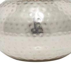 Best deal 🧨 12" Silver Iron Contemporary Decorative Jar by Ivory and Iris ✨ -Cheap Ivory and Iris Store D365446S 5