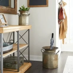 Budget π Rustic Gray Milk Can Planter Set by Ivory and Iris π 10 Budget π Rustic Gray Milk Can Planter Set by Ivory and Iris π -Cheap Ivory and Iris Store D365450S 6