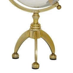 Buy 👏 15" Gold Aluminum Glam Globe by Ivory and Iris 🎉 -Cheap Ivory and Iris Store D365462S 4