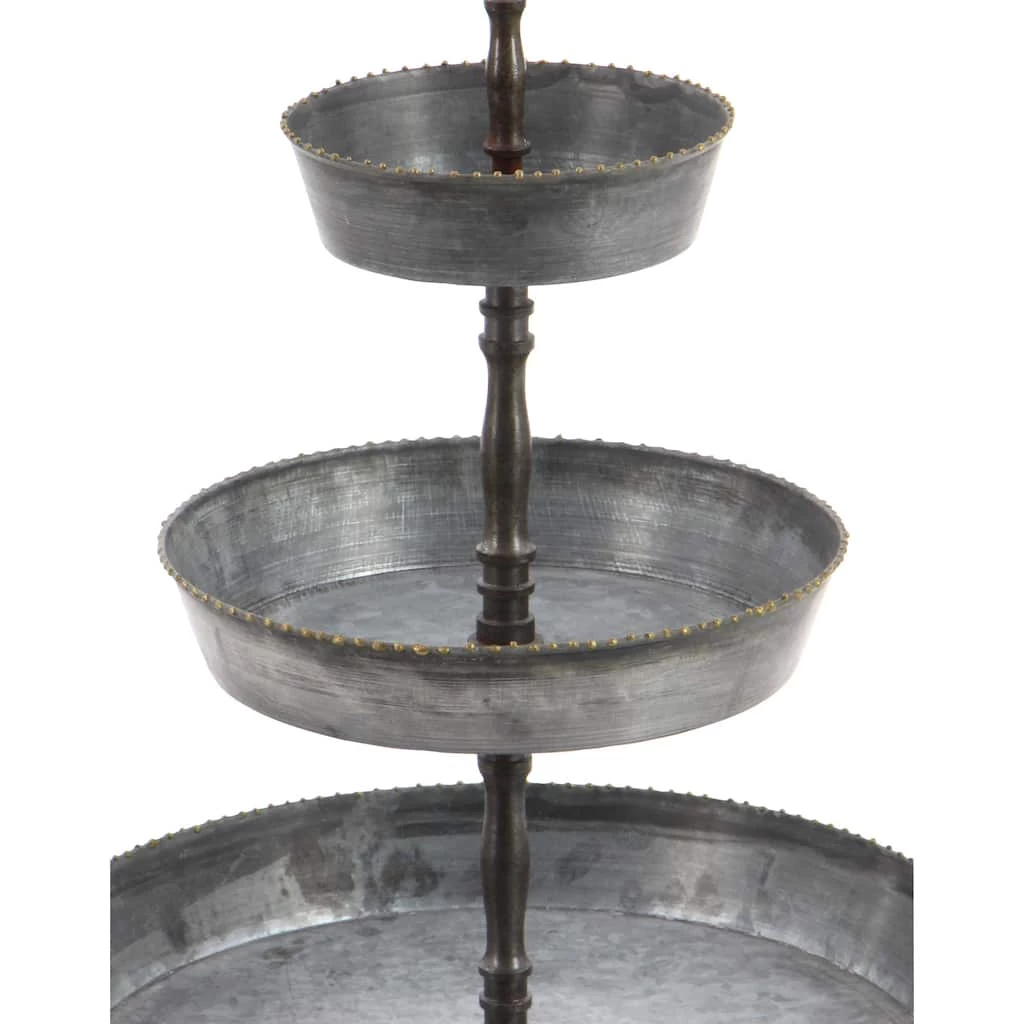 Coupon π₯ 22" Gray Iron Farmhouse 3 Tier Tray Stand by Ivory and Iris π 2 Coupon π₯ 22" Gray Iron Farmhouse 3 Tier Tray Stand by Ivory and Iris π - Image 2