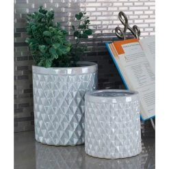 Cheap π Cream Stoneware Modern Decorative Jar Set by Ivory and Iris β¨ 11 Cheap π Cream Stoneware Modern Decorative Jar Set by Ivory and Iris β¨ -Cheap Ivory and Iris Store D365470S 6