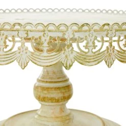 Best Pirce π€© 16" White Iron Farmhouse Cake Stand by Ivory and Iris π 10 Best Pirce π€© 16" White Iron Farmhouse Cake Stand by Ivory and Iris π -Cheap Ivory and Iris Store D365479S 4