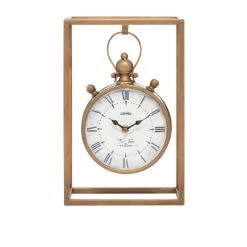 Brand new π₯ 13" Bronze Metal Vintage Clock by Ivory and Iris π§¨