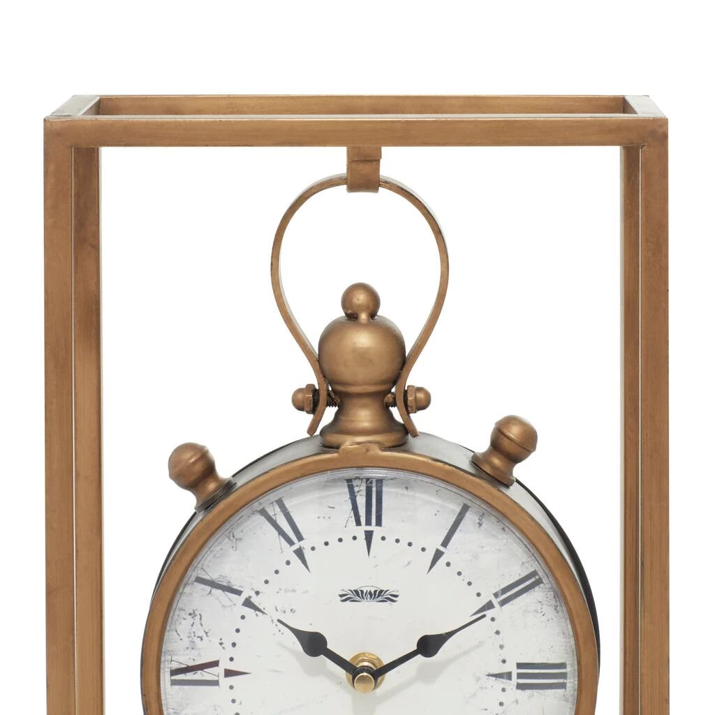 Brand new π₯ 13" Bronze Metal Vintage Clock by Ivory and Iris 𧨠5 Brand new π₯ 13" Bronze Metal Vintage Clock by Ivory and Iris 𧨠- Image 5