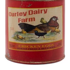 Deals ❤️ Red Tin Farmhouse Decorative Jar Set by Ivory and Iris 🔔 -Cheap Ivory and Iris Store D365499S 8