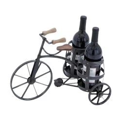 Best reviews of 😍 12" Black Metal Bike Wine Holder by Ivory and Iris 🛒