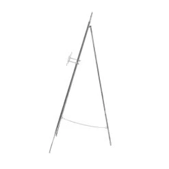 Cheap ✔️ 46'' Gray Iron Traditional Easel by Ivory and Iris ⌛ -Cheap Ivory and Iris Store D365512S 3