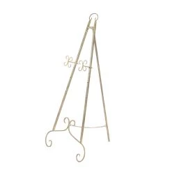 New 🤩 46'' Gold Iron Traditional Easel by Ivory and Iris 🧨 -Cheap Ivory and Iris Store D365526S 4