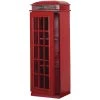Brand new ⭐ 30" Red Wooden Telephone Booth CD Holder by Ivory and Iris 🤩